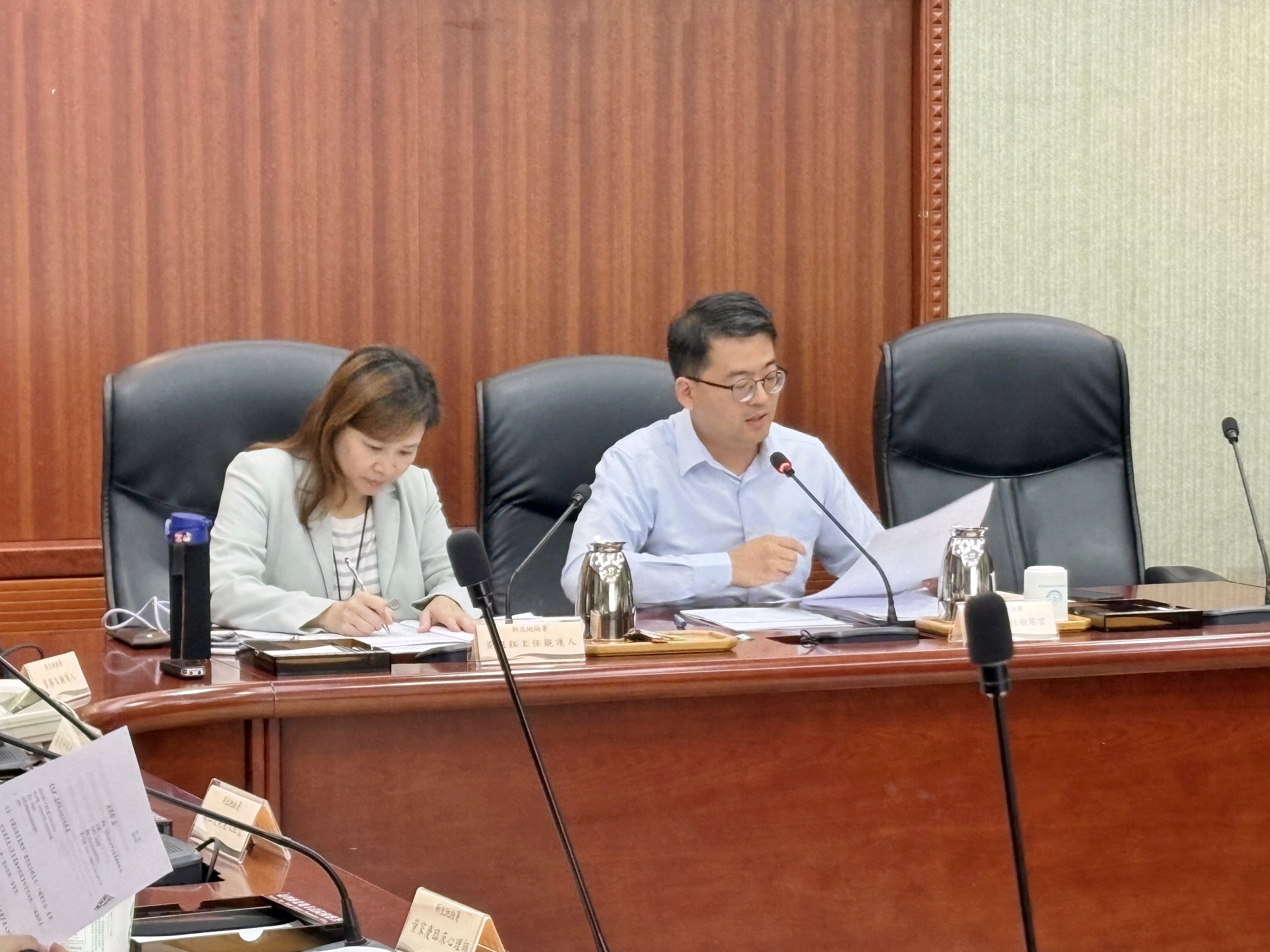 114.04.29精神疾病轉銜會議-主席致詞照片