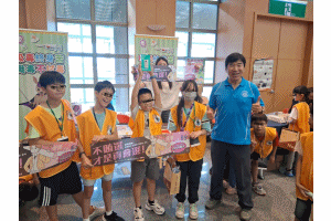 115年7月8日於北市政府-假面推理劇場進行反賄選、反毒宣導圖片1